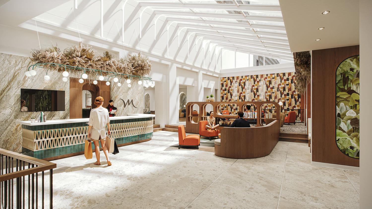 Accueil projet d'architecture de rebranding hôtel mercure bruxelles.