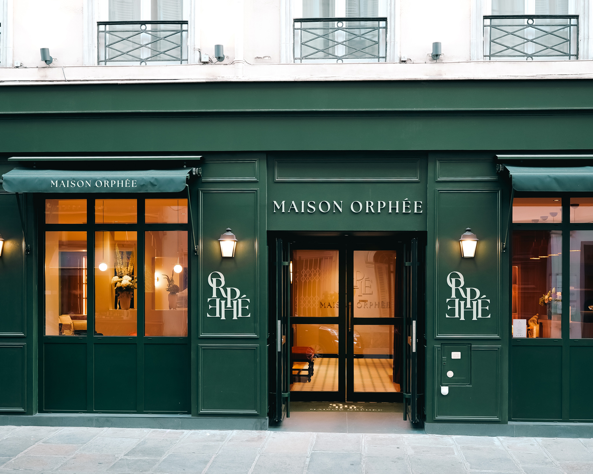 Projet d'architecture de rénovation d'un hôtel indépendant à Paris.